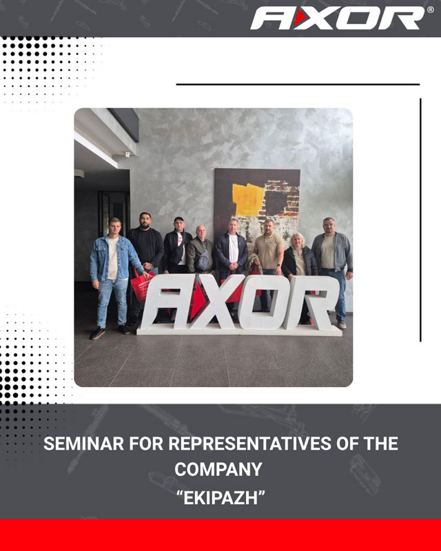 Meeting with partners of the company Ekipazh at the Axor Industry plant